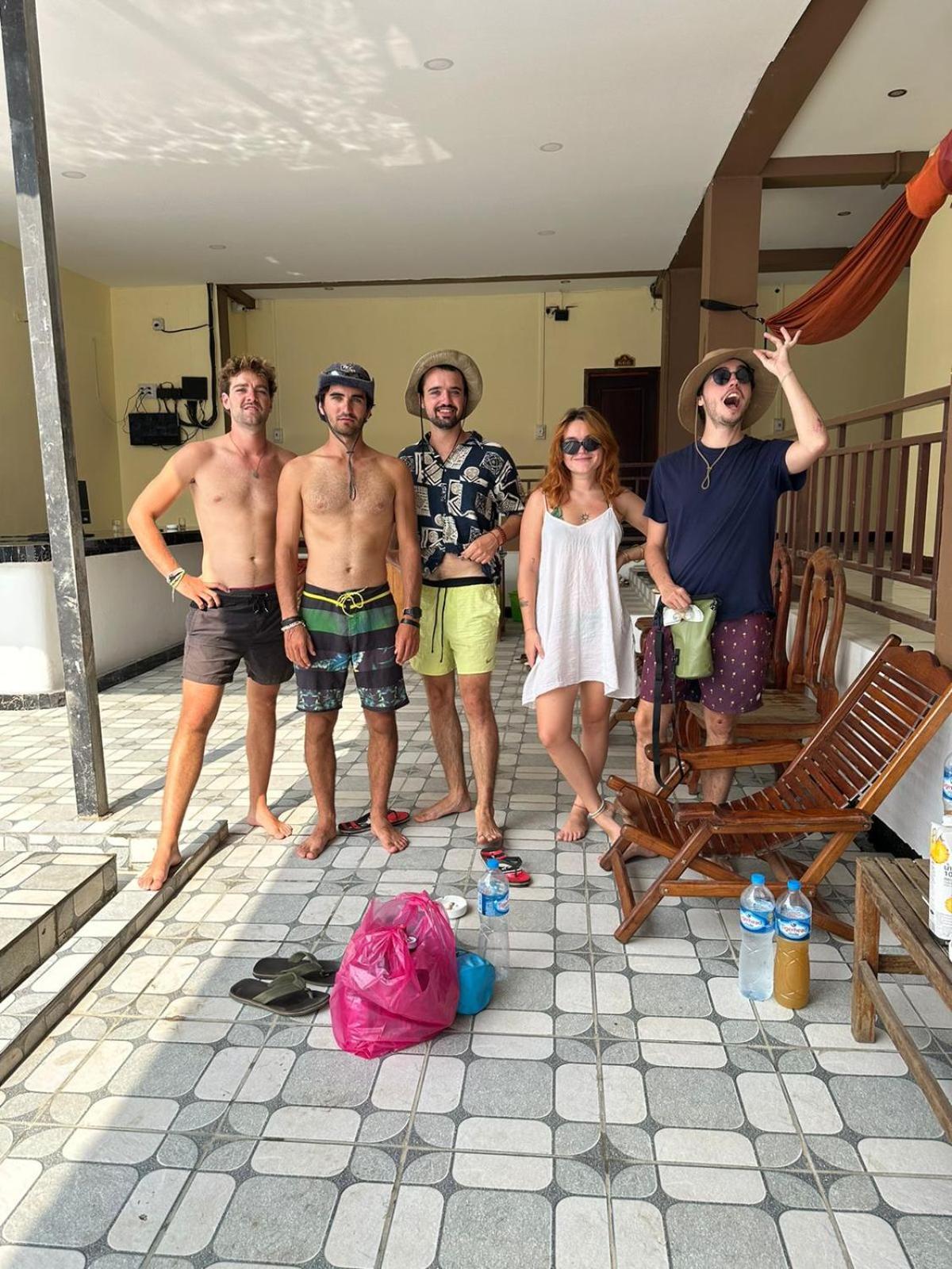 Vang Vieng Global Hostel Экстерьер фото