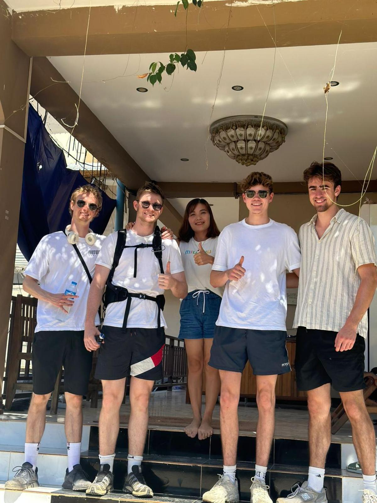 Vang Vieng Global Hostel Экстерьер фото