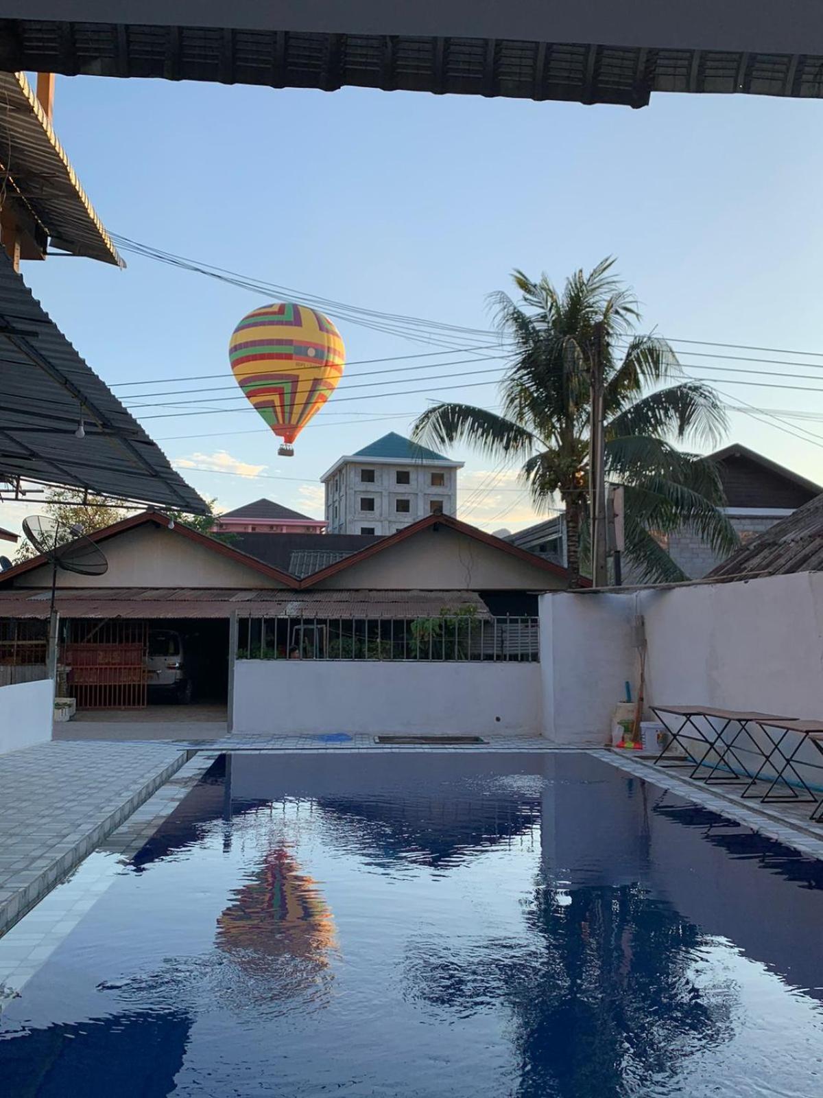 Vang Vieng Global Hostel Экстерьер фото