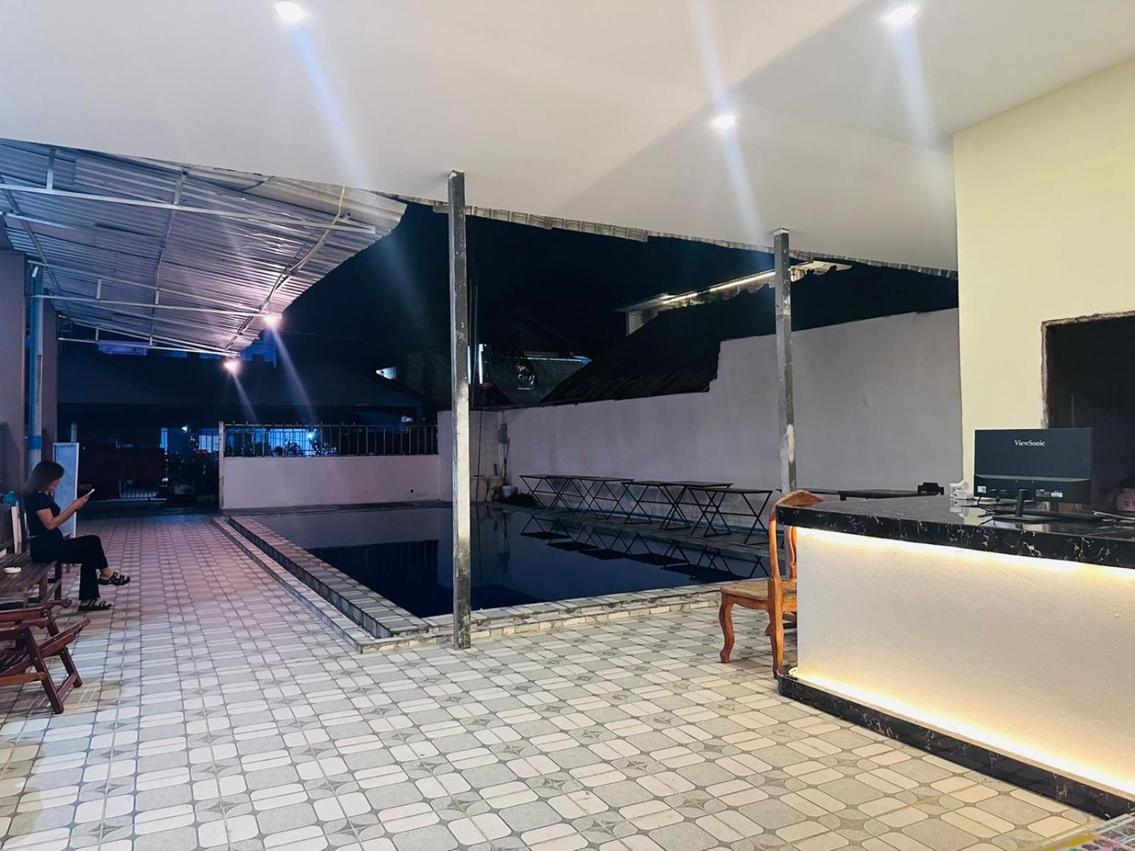 Vang Vieng Global Hostel Экстерьер фото