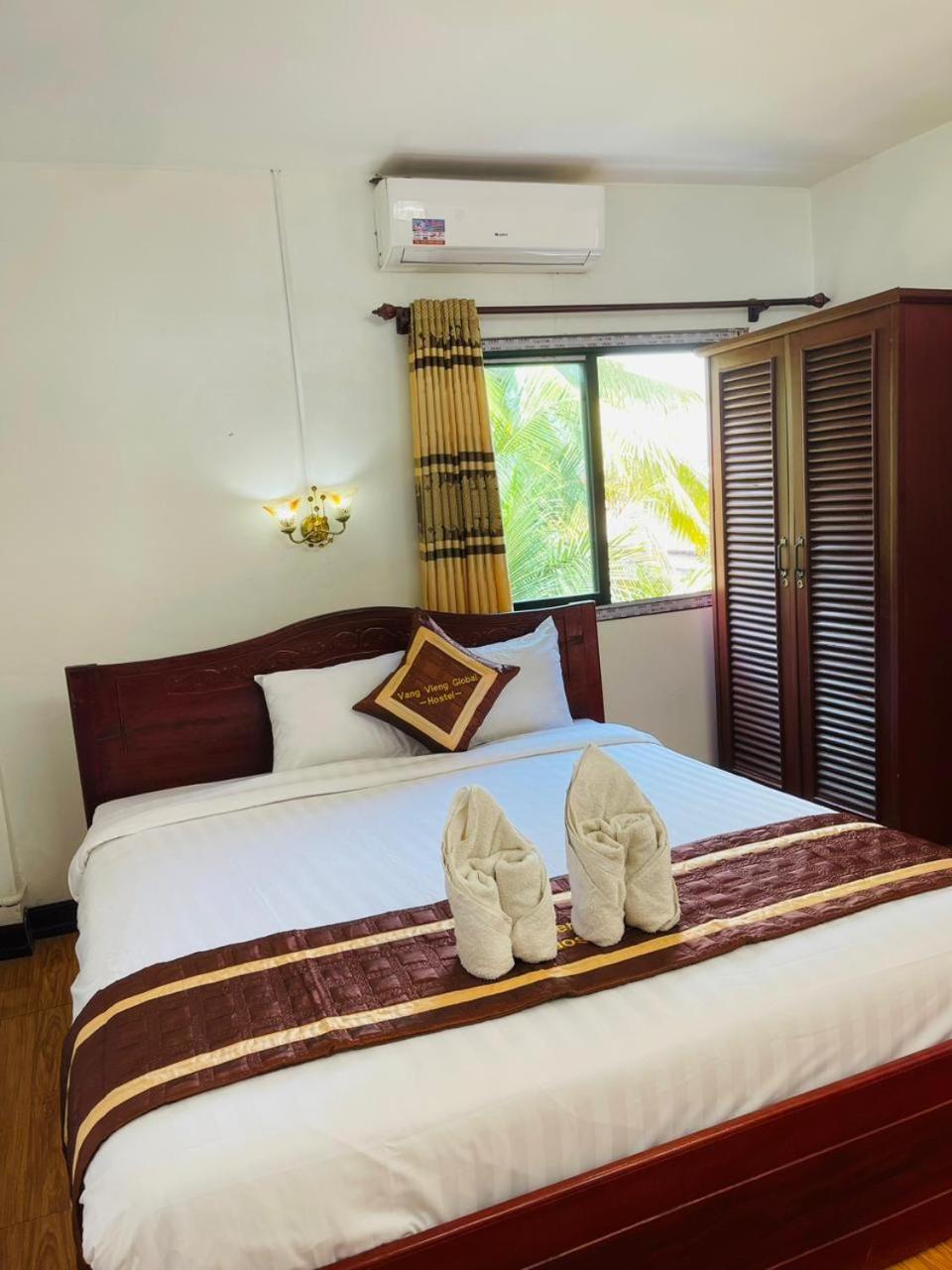 Vang Vieng Global Hostel Экстерьер фото