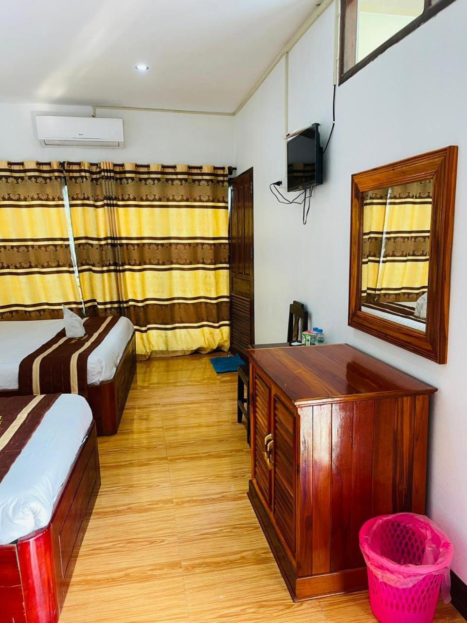 Vang Vieng Global Hostel Экстерьер фото