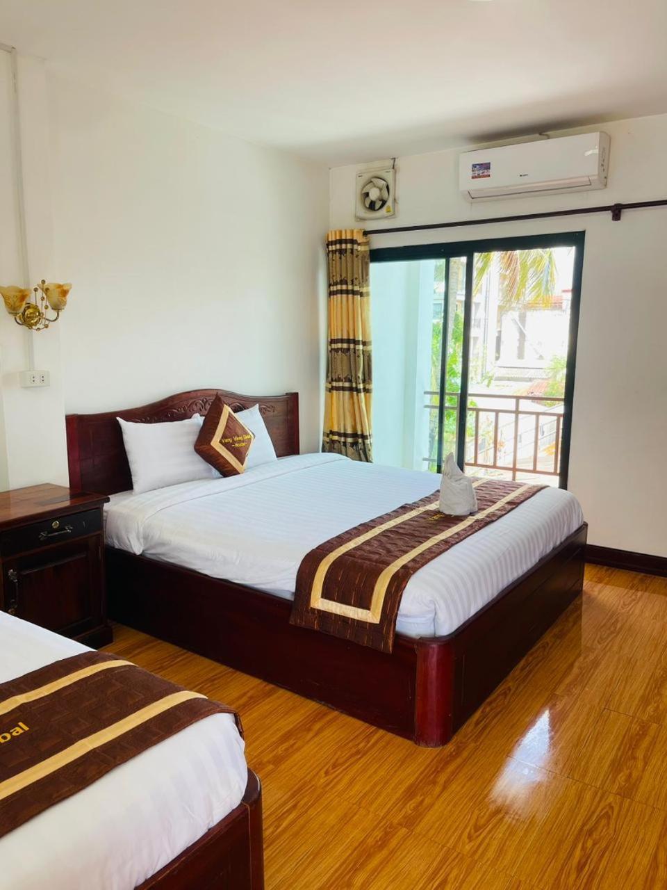 Vang Vieng Global Hostel Экстерьер фото