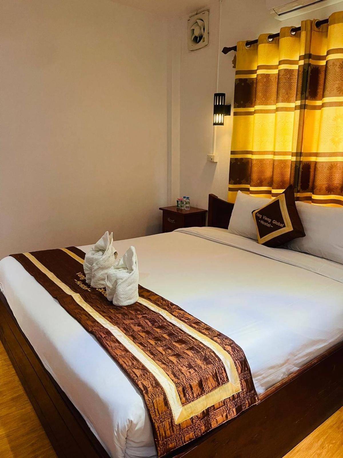 Vang Vieng Global Hostel Экстерьер фото