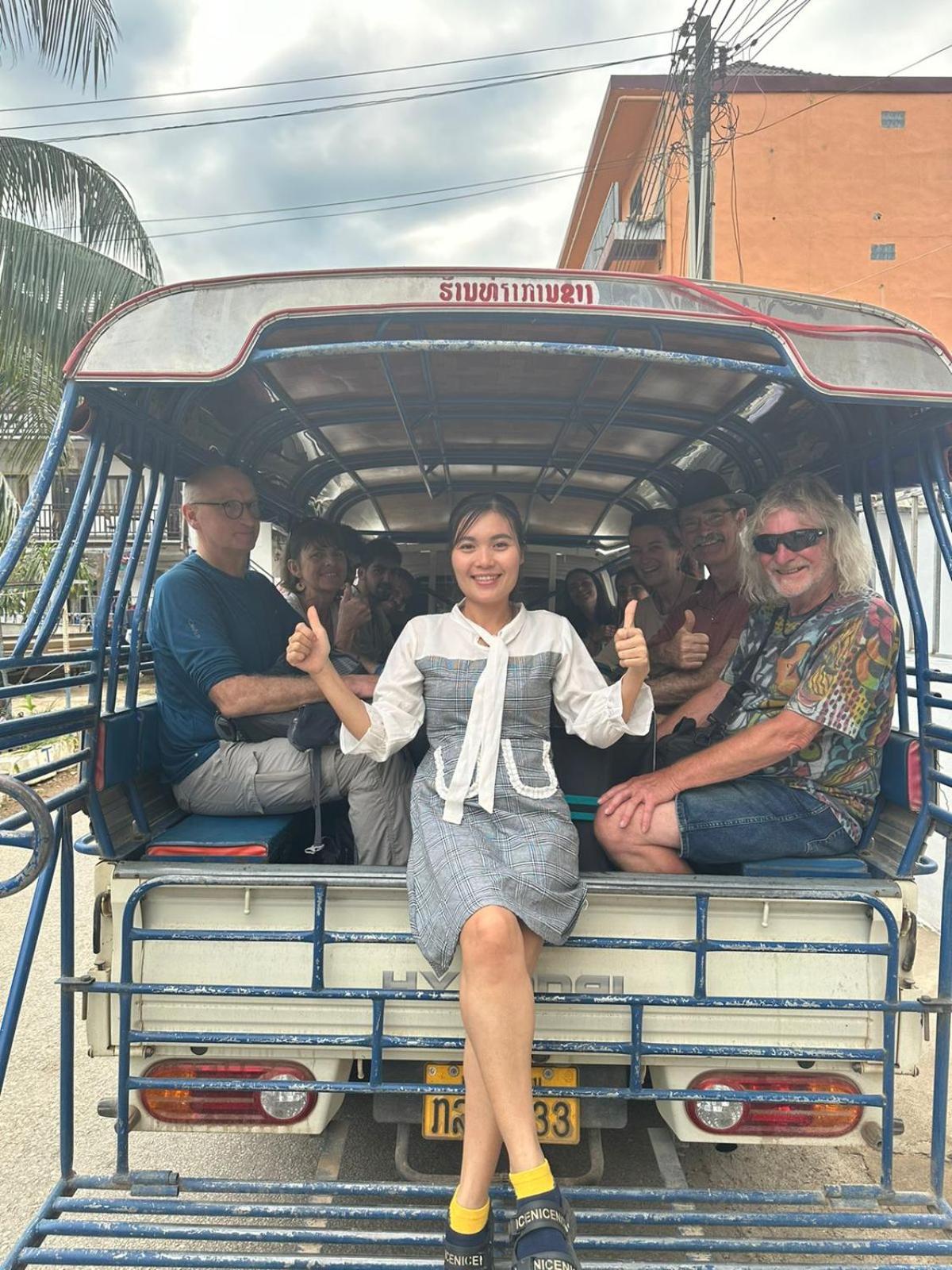 Vang Vieng Global Hostel Экстерьер фото